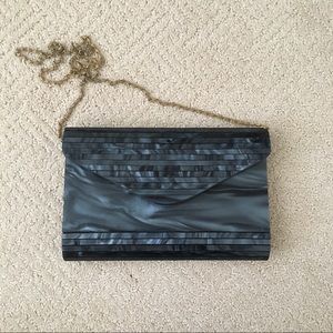 Hardtop Marble Gray Clutch